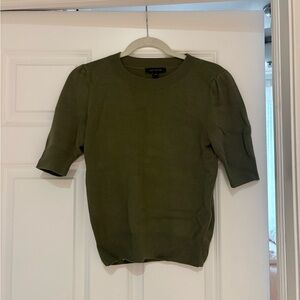 Ann Taylor Olive Green Sweater